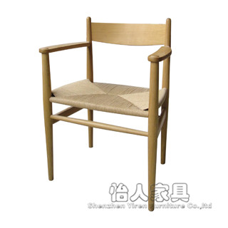木椅/大师设计实木椅/扶