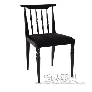 LW-054木椅 窗帘式实木椅