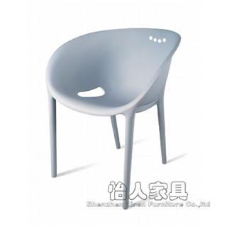 LP-198餐椅 环保塑料餐椅