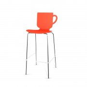 咖啡造型吧椅 创意高脚