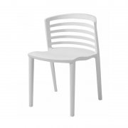 LP-234塑胶椅/横条餐椅/横