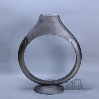 圆形镂空时尚现代玻璃钢